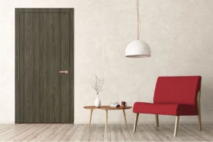 Modern HPL doors made with New Mika 3333 Novel Elm CHISELED WOOD HPL, featuring a durable, scratch-resistant decorative laminate finish suitable for residential and commercial interiors.