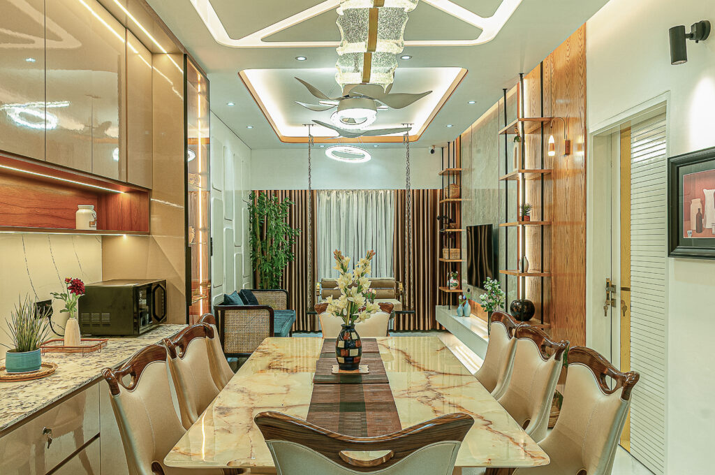 A Modern Flat design with HPL boards