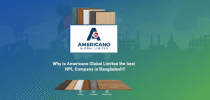 Modern high pressure laminate at Americano Global Limited, a leading HPL company in Bangladesh.