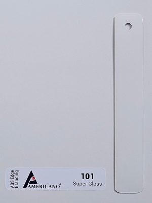 101 SGL White Edge Band is used as edge tap or banding for wall panels, surface countertops, table countertop, kitchen cabinet, furniture, modern interior design, office furniture & commercial spaces.