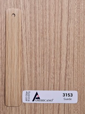3153 SUD Tropical Teak Edge Band is used as edge tap or banding for wall cabinet, wall panels, surface countertops, table countertop, kitchen cabinet, home furniture, office furniture & Tv cabinet.