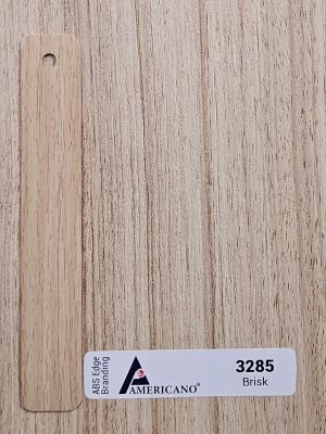 3285 BRS Walnut Glow Edge Band is used as edge tap or banding for wall cabinet, wall panels, surface countertops, table countertop, kitchen cabinet, home furniture, office furniture & Tv cabinet.