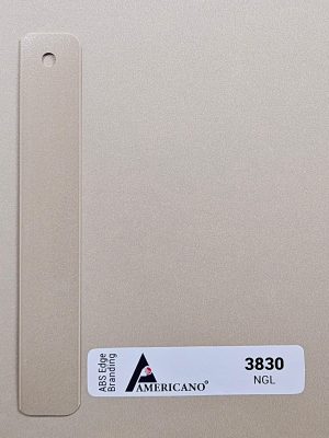 3830 NGL Champange Edge Band is used as edge tap or banding for wall cabinet, wall panels, surface countertops, table countertop, kitchen cabinet, home furniture, office furniture & Tv cabinet.