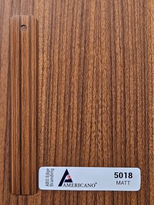 5018 MAT Brooks Walnut Edge Band is used as edge tap or banding for wall cabinet, wall panels, surface countertops, table countertop, kitchen cabinet, home furniture, office furniture & Tv cabinet.