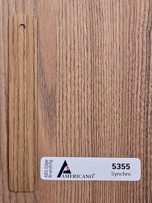 5355 SYN Valencia Ash Edge Band is used as edge tap or banding for wall cabinet, wall panels, surface countertops, table countertop, kitchen cabinet, home furniture, office furniture & Tv cabinet.
