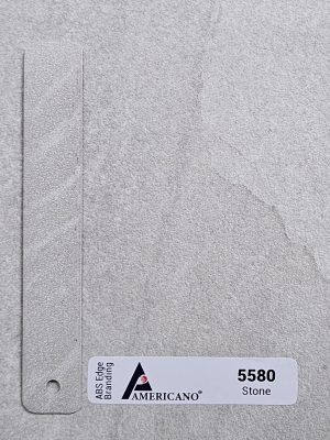 5580 STN Sandstone Grey Edge Band is used as edge tap or banding for wall cabinet, wall panels, surface countertops, table countertop, kitchen cabinet, home furniture, office furniture & Tv cabinet.