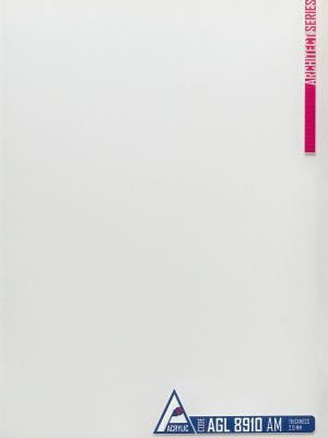 Close-up view of ACRYLIC SHEET 8910-AM is showing the ultra-smooth, mirror-like High Gloss finish, designed as reflective cabinetry finish and for durable interior surfaces.