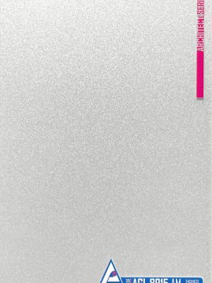 Close-up view of ACRYLIC SHEET 8915-AM is showing the ultra-smooth, Super Matt finish, designed as reflective cabinetry finish and for durable interior surfaces.