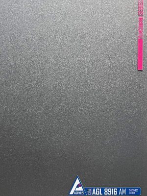 Close-up view of ACRYLIC SHEET 8916-AM is showing the ultra-smooth, Super Matt finish, designed as reflective cabinetry finish and for durable interior surfaces.